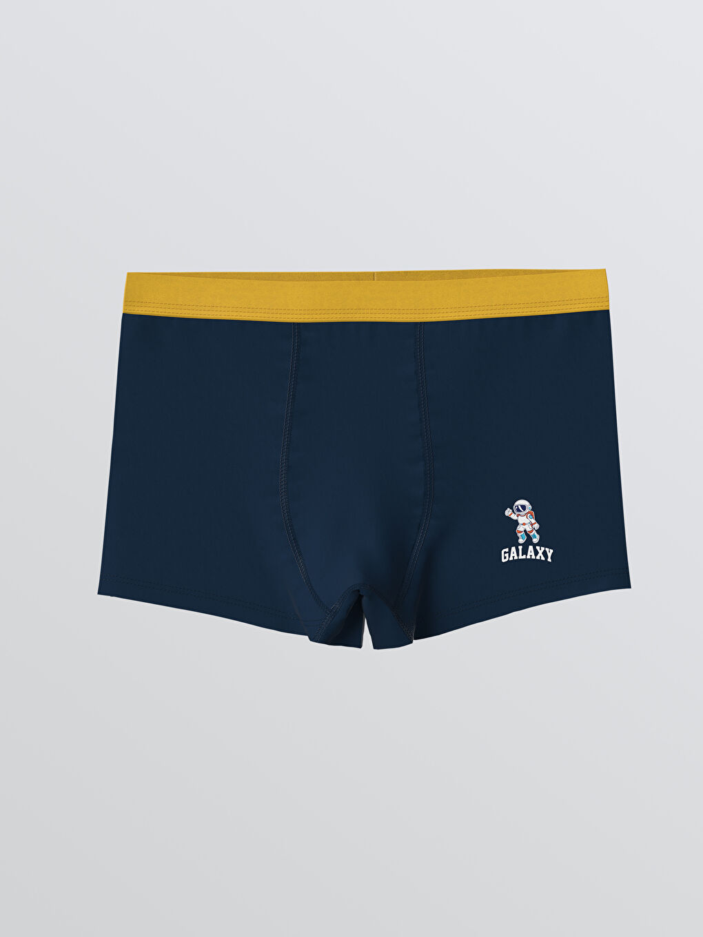 Boy BLUE Boxer Trunks-3