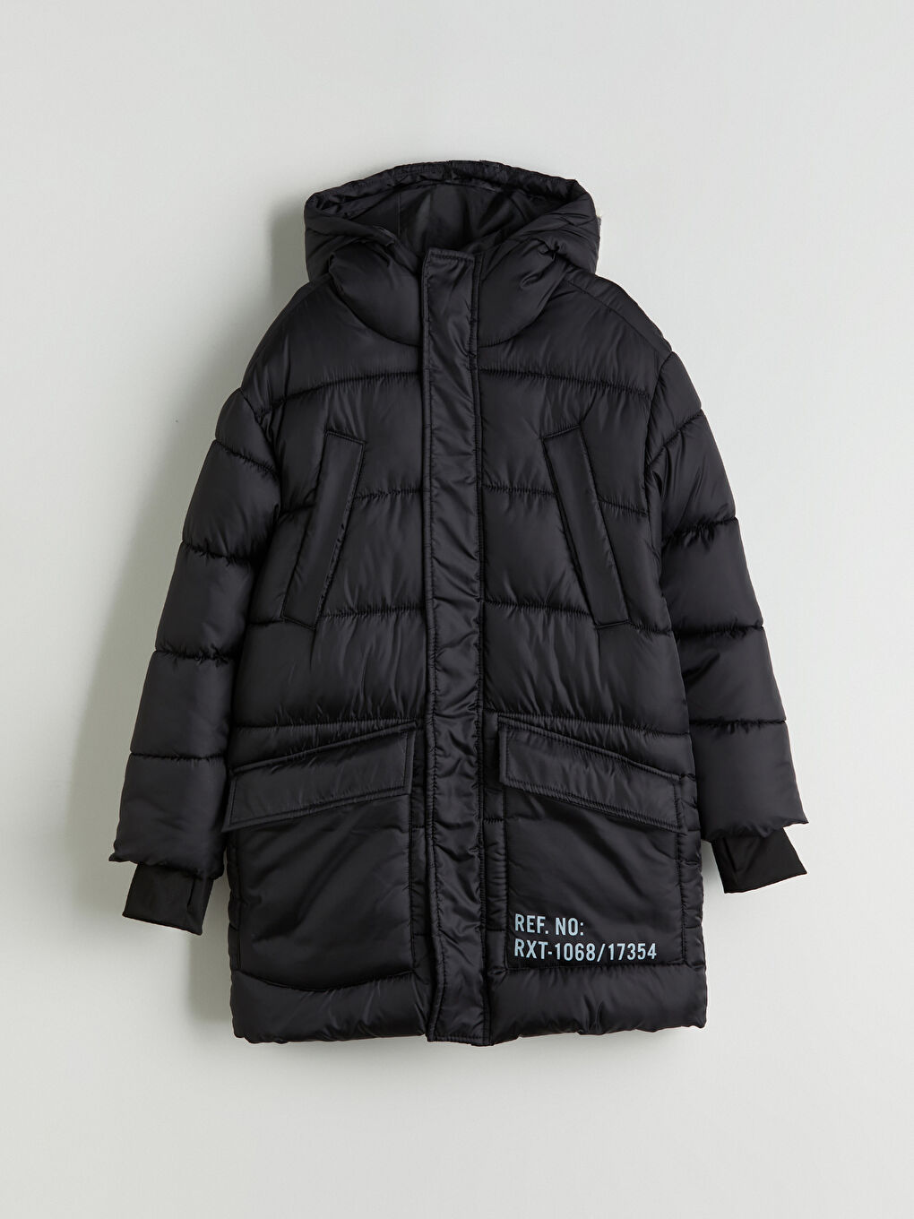 Hooded Boys' Puffer Coat