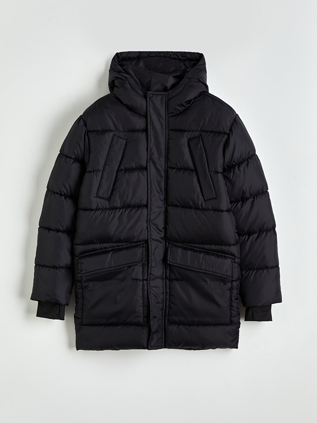 Hooded Boys' Puffer Coat