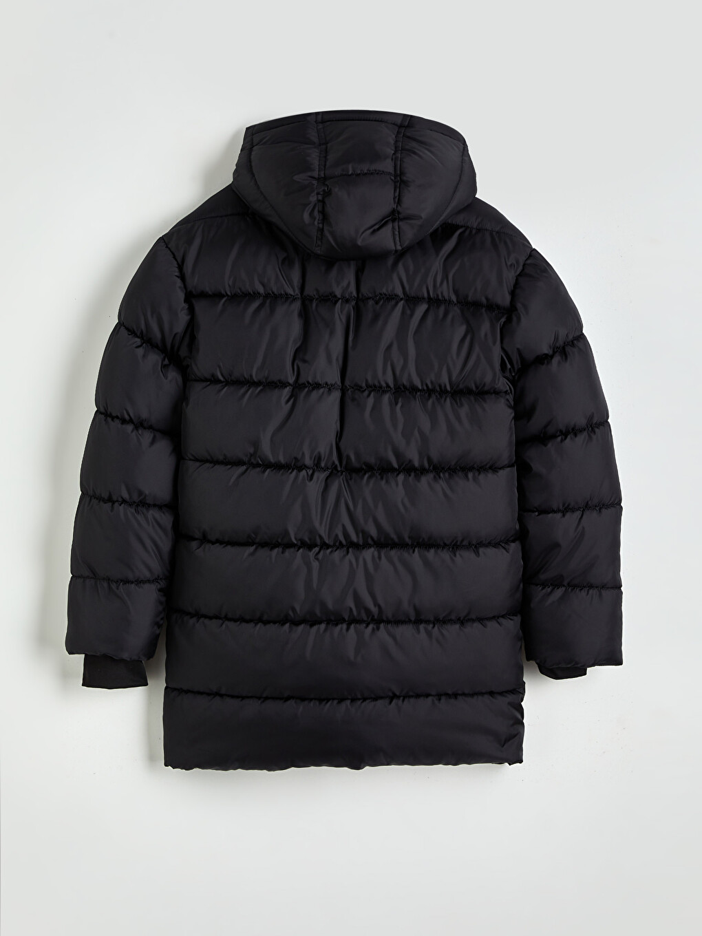 Hooded Boys' Puffer Coat-1