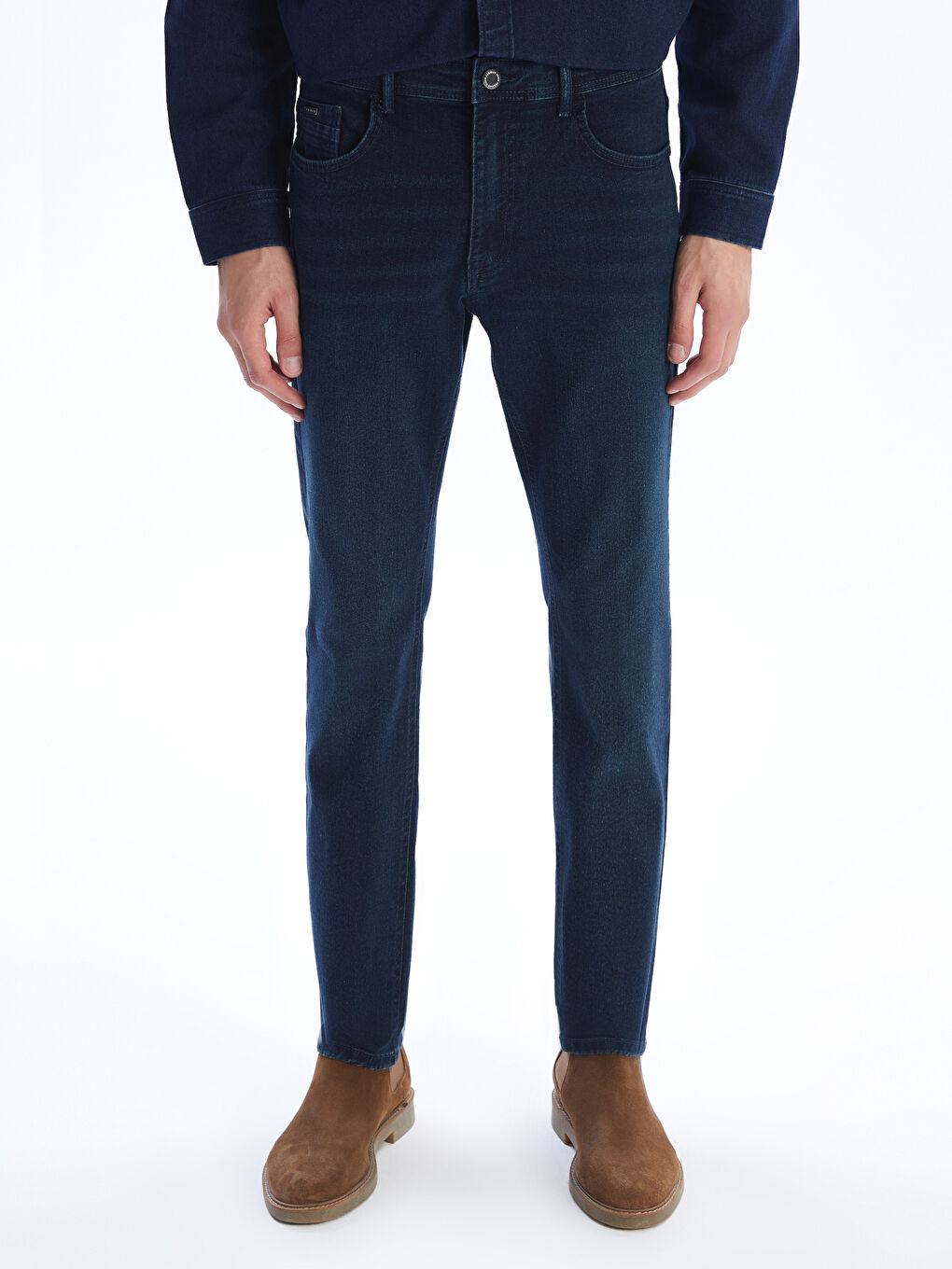 750 Slim Fit Muške Farmerke-1
