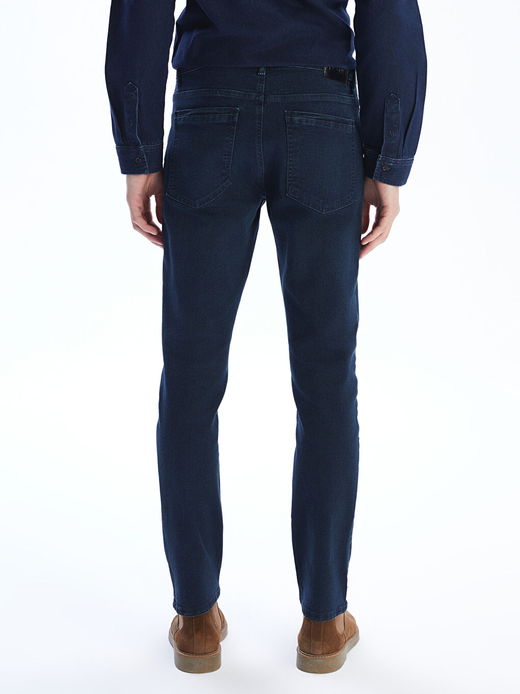 750 Slim Fit Muške Farmerke-3