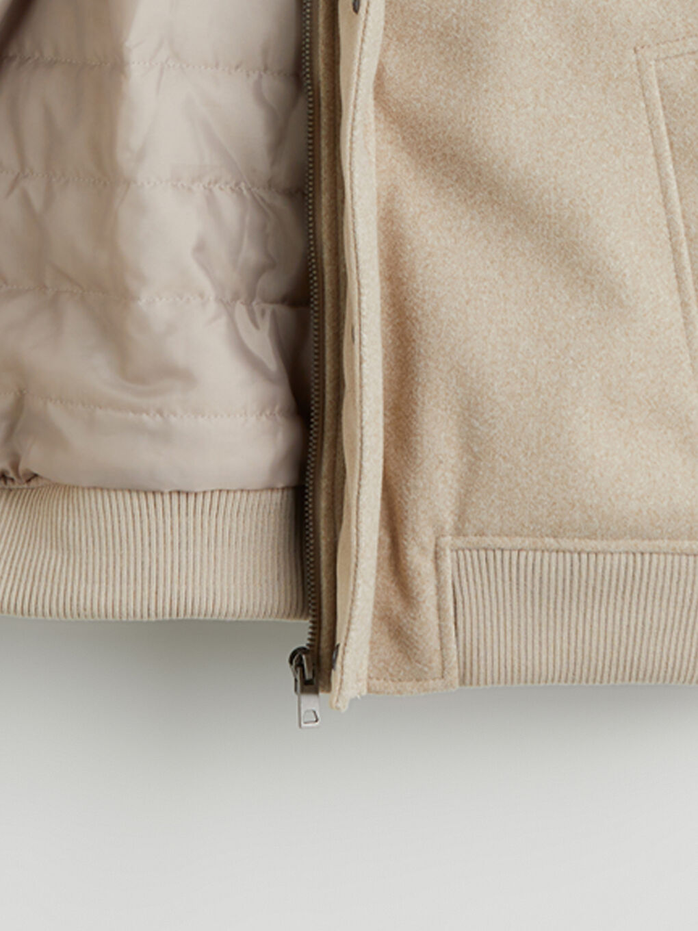 Standard Fit Funnel Neck Men's Coat-6