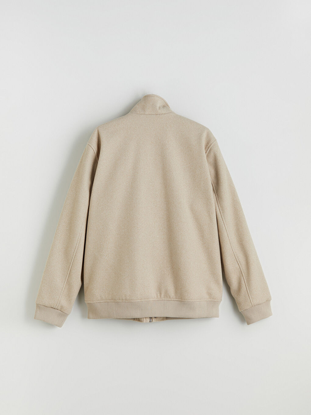 Standard Fit Funnel Neck Men's Coat-7