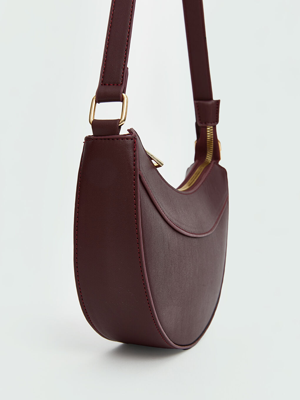 LCW ACCESSORIES Faux Leather Women's Baguette Bag -W5BC02Z8-JAV