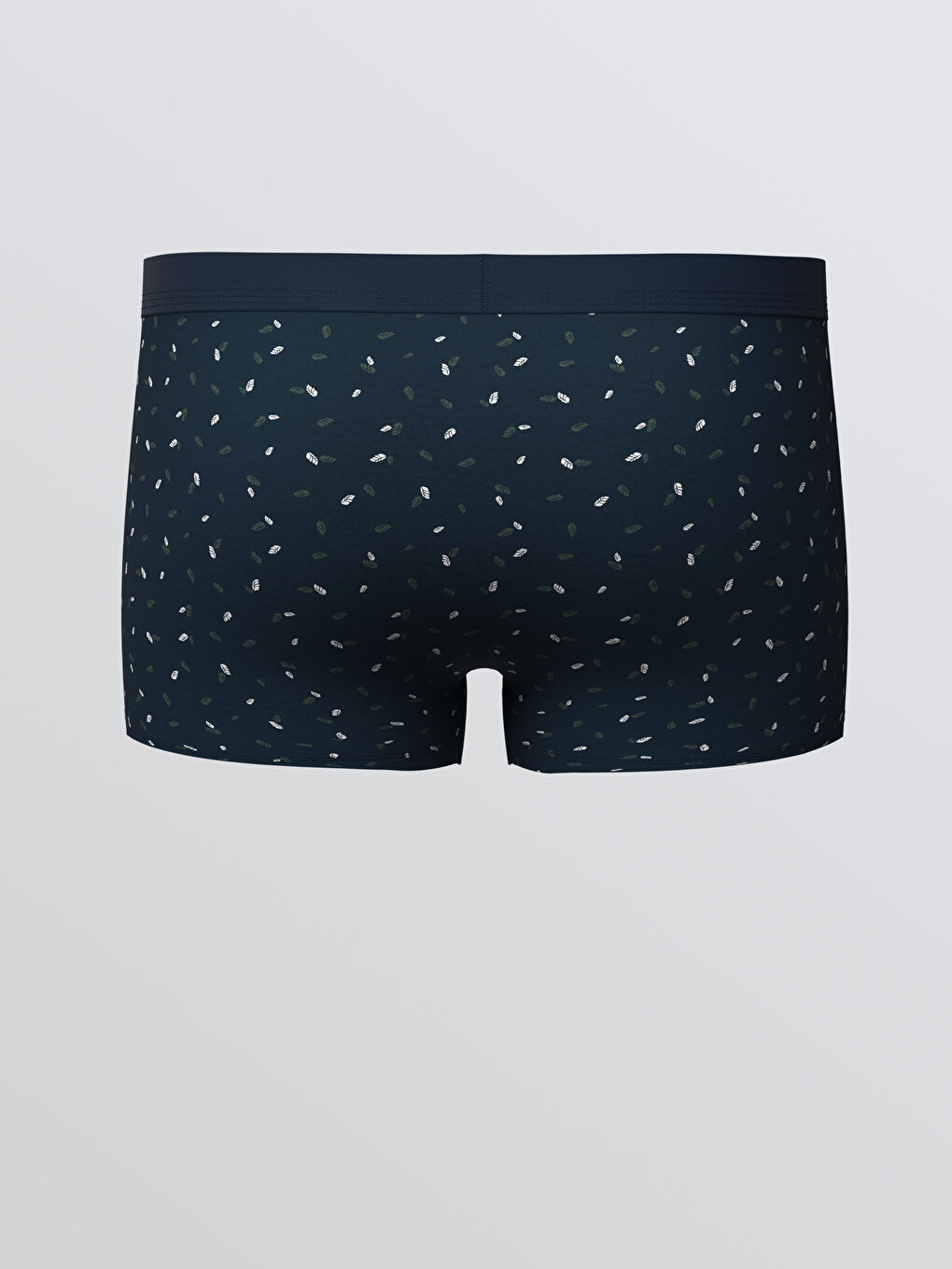 Lacivert Standart Kalıp Pamuklu Esnek Erkek Boxer-1