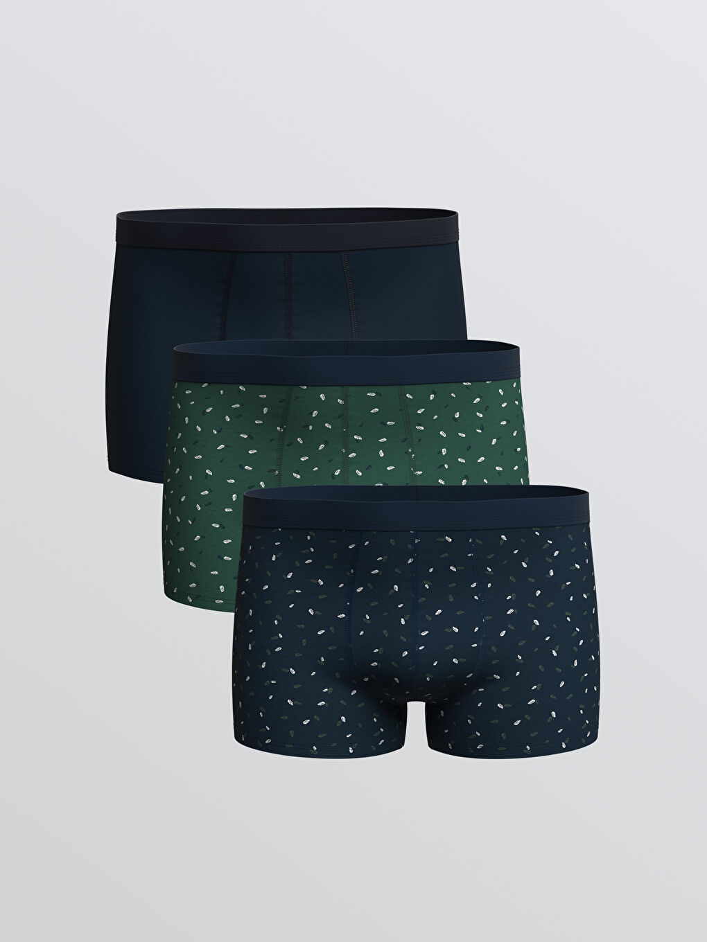 LC WAIKIKI Standard Fit Cotton Stretch Men's Boxer 3-pack -W5BC10Z8-LSJ