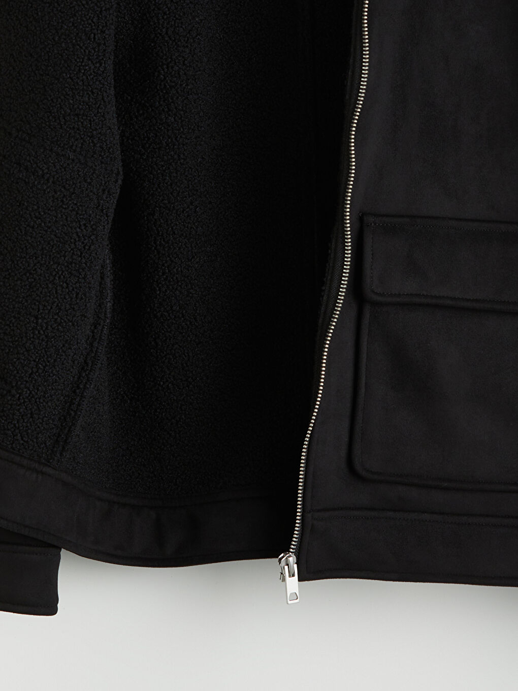 Мужчины Черный Пальто-6