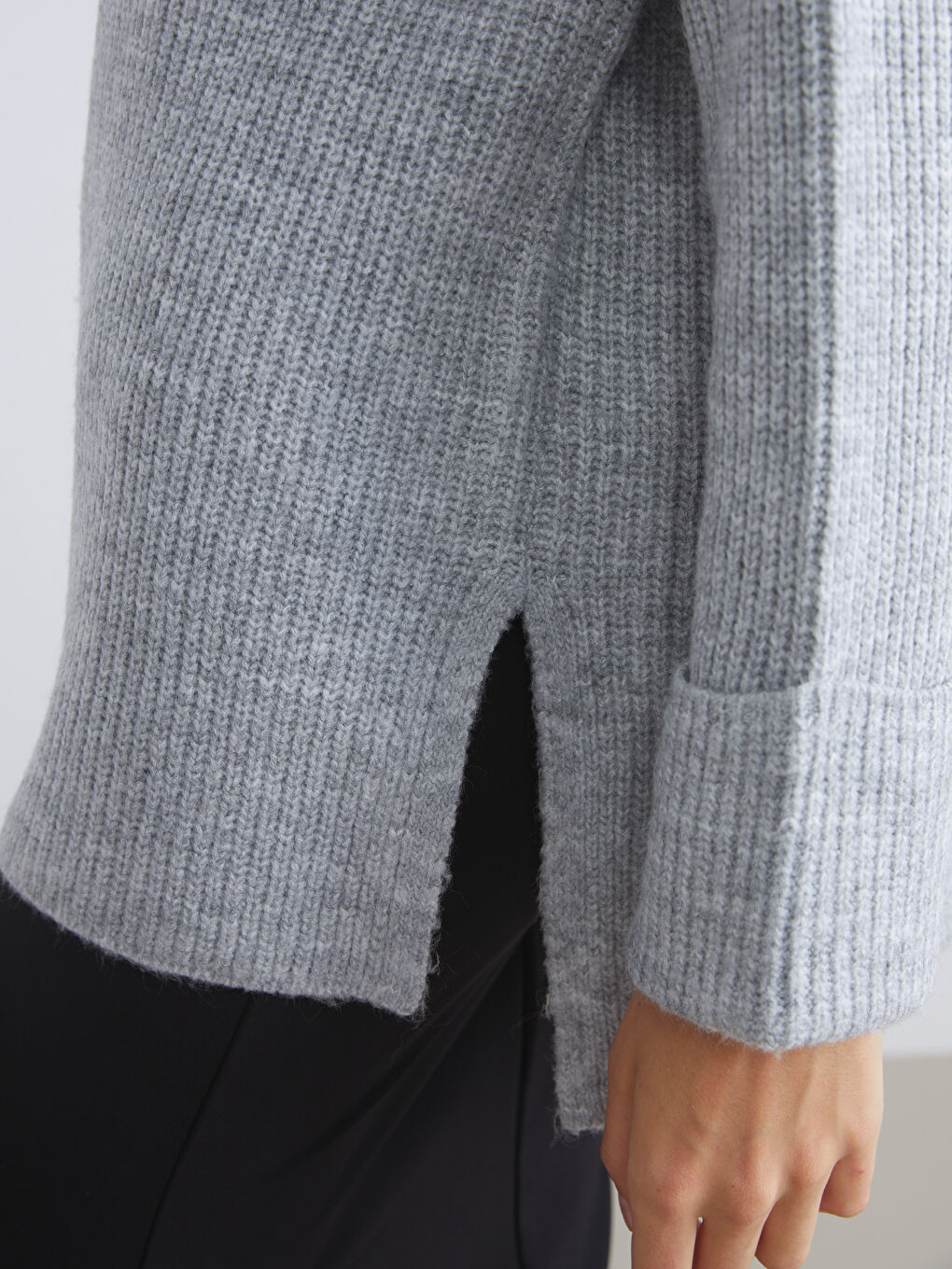 Turtleneck Women's Knitwear Sweater-2