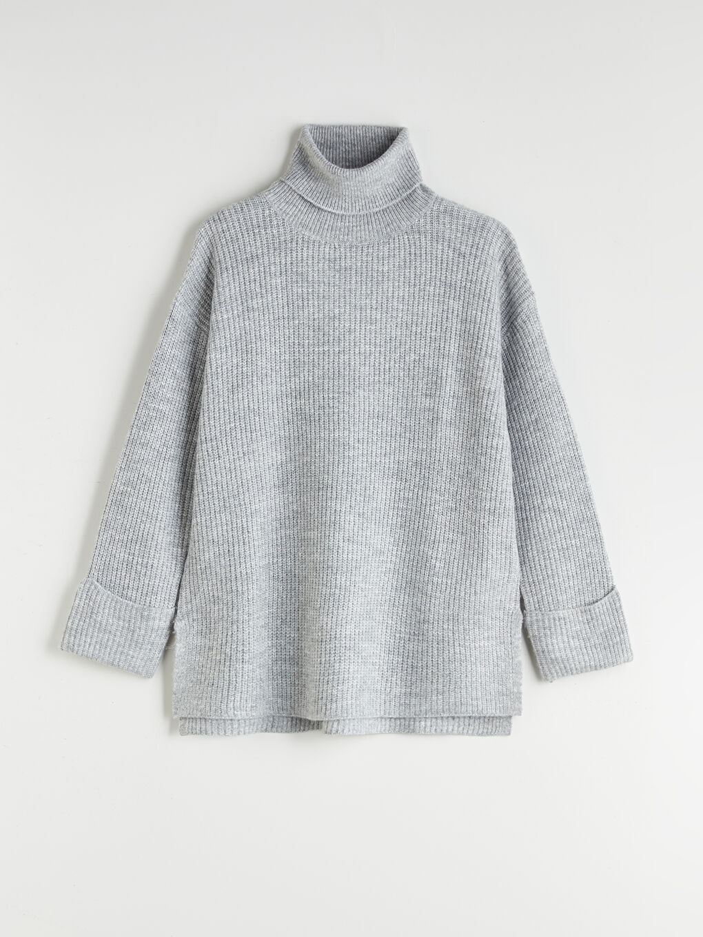 Turtleneck Women's Knitwear Sweater-4