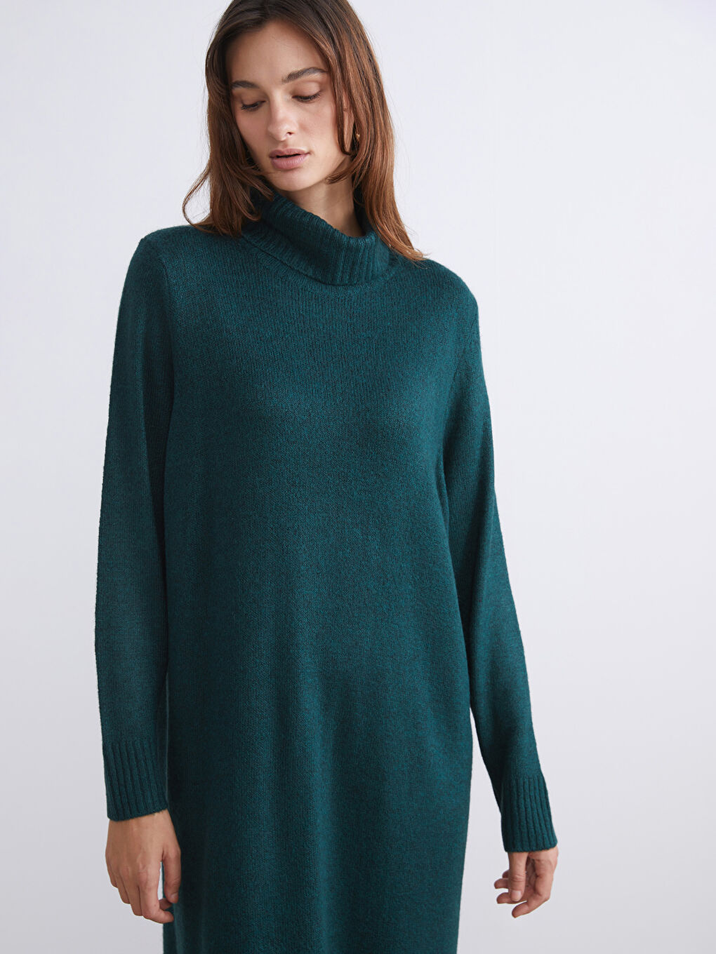 Woman PETROL Dress-1