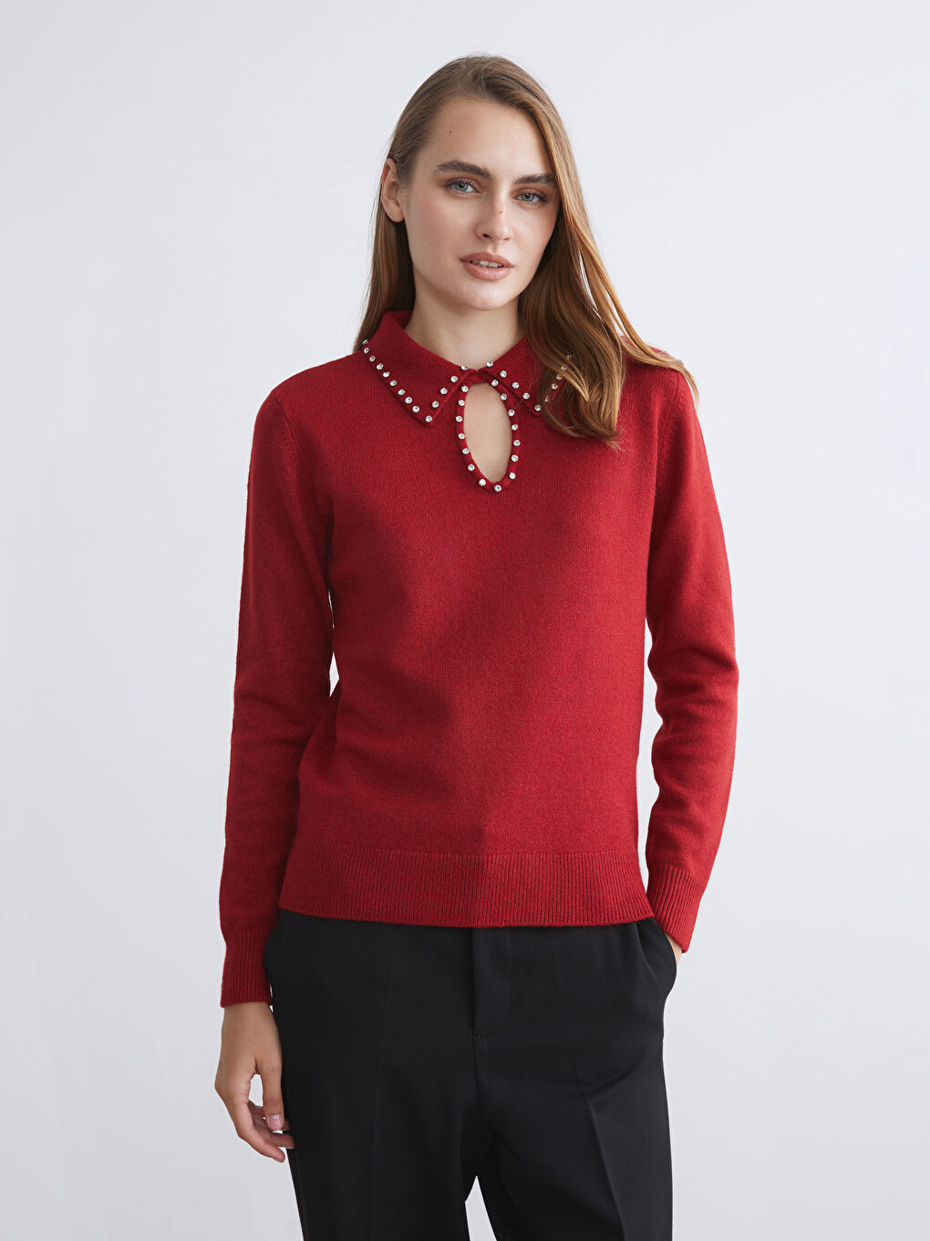 Woman RED Sweater