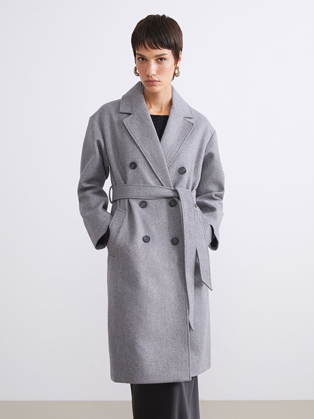 Двобортне Пальто Cachet Для Жінок