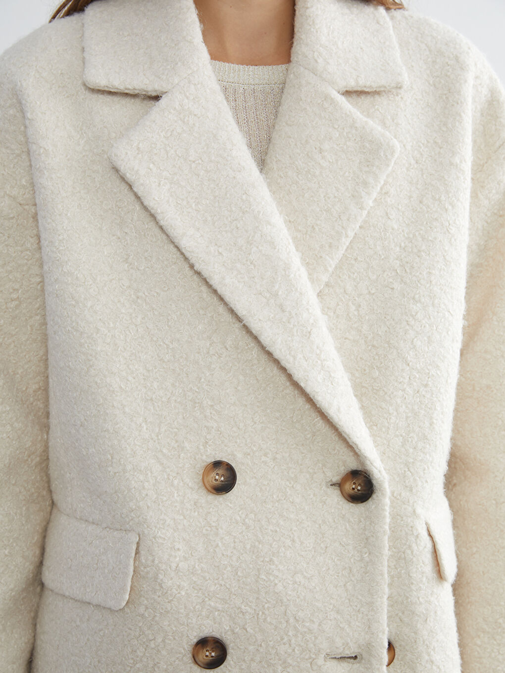 Double Breasted Women's Cachet Overcoat-2