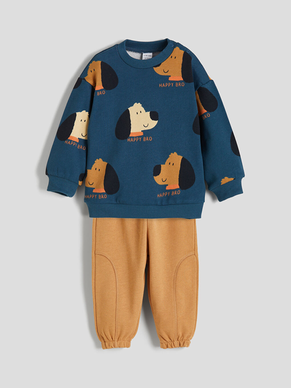 LCW baby Baby Boy PETROL Set -W5BC46Z1-LSY