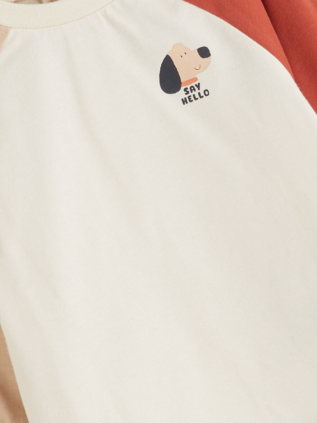 طقم سويشرت وسروال رياضي مطبوع لولد صغير (جوج ديال الباكات)-2