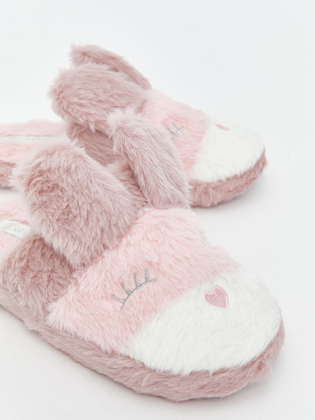 Rabbit Figure Baby Girls' Home Slippers-2