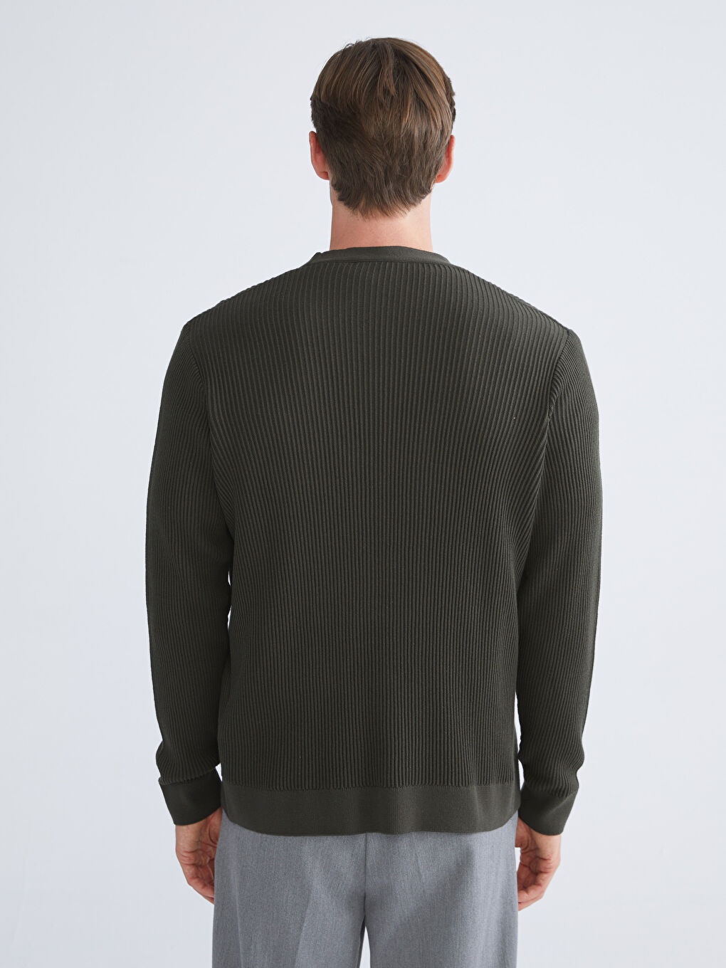 SOUTHBLUE Standard Fit V Neck Men's Knitwear Cardigan -W5BC80Z8-F7Z