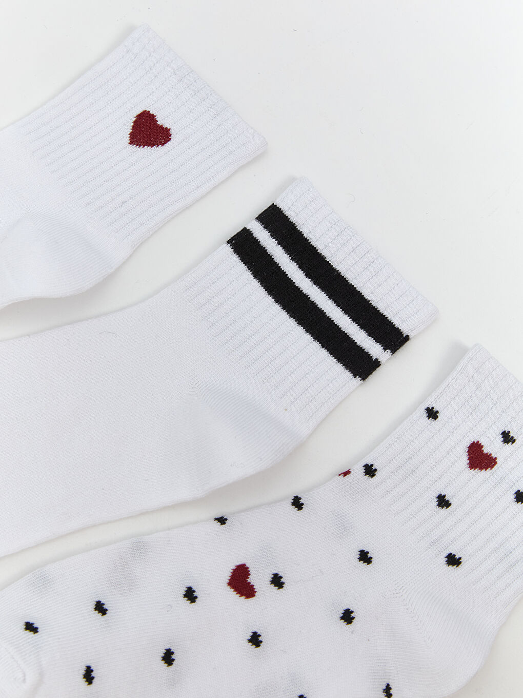 LCW DREAM Printed Women's Ankle Socks 5 Pack -W5BC85Z8-FDU