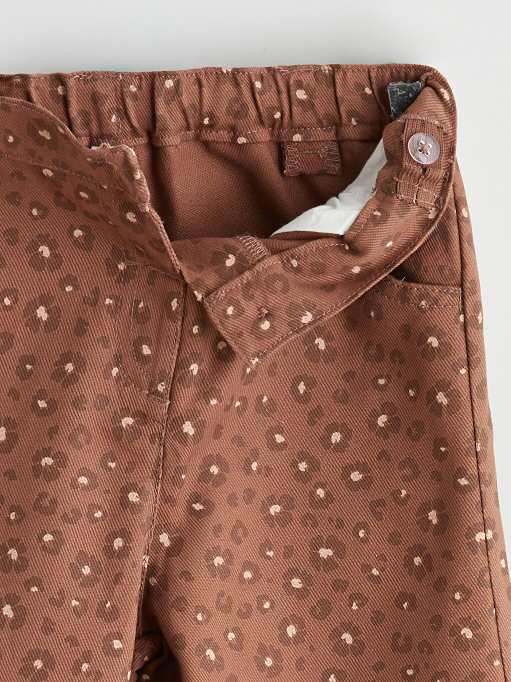 Girl BROWN Trousers-2