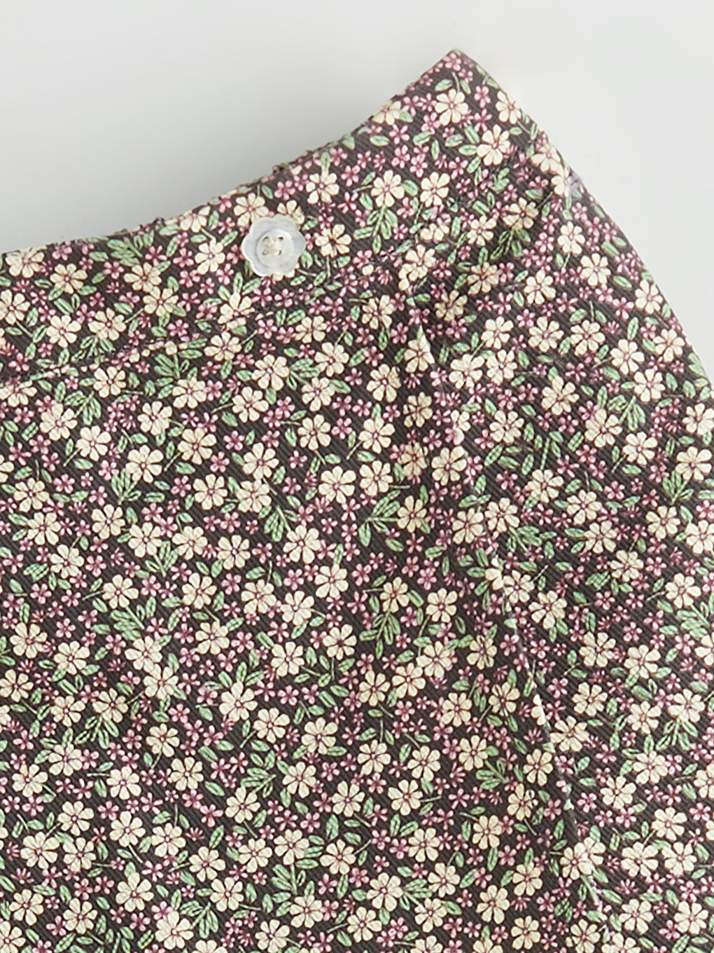 LCW Kids Girls' Floral Shorts with Elastic Waist -W5BC94Z1-LQJ