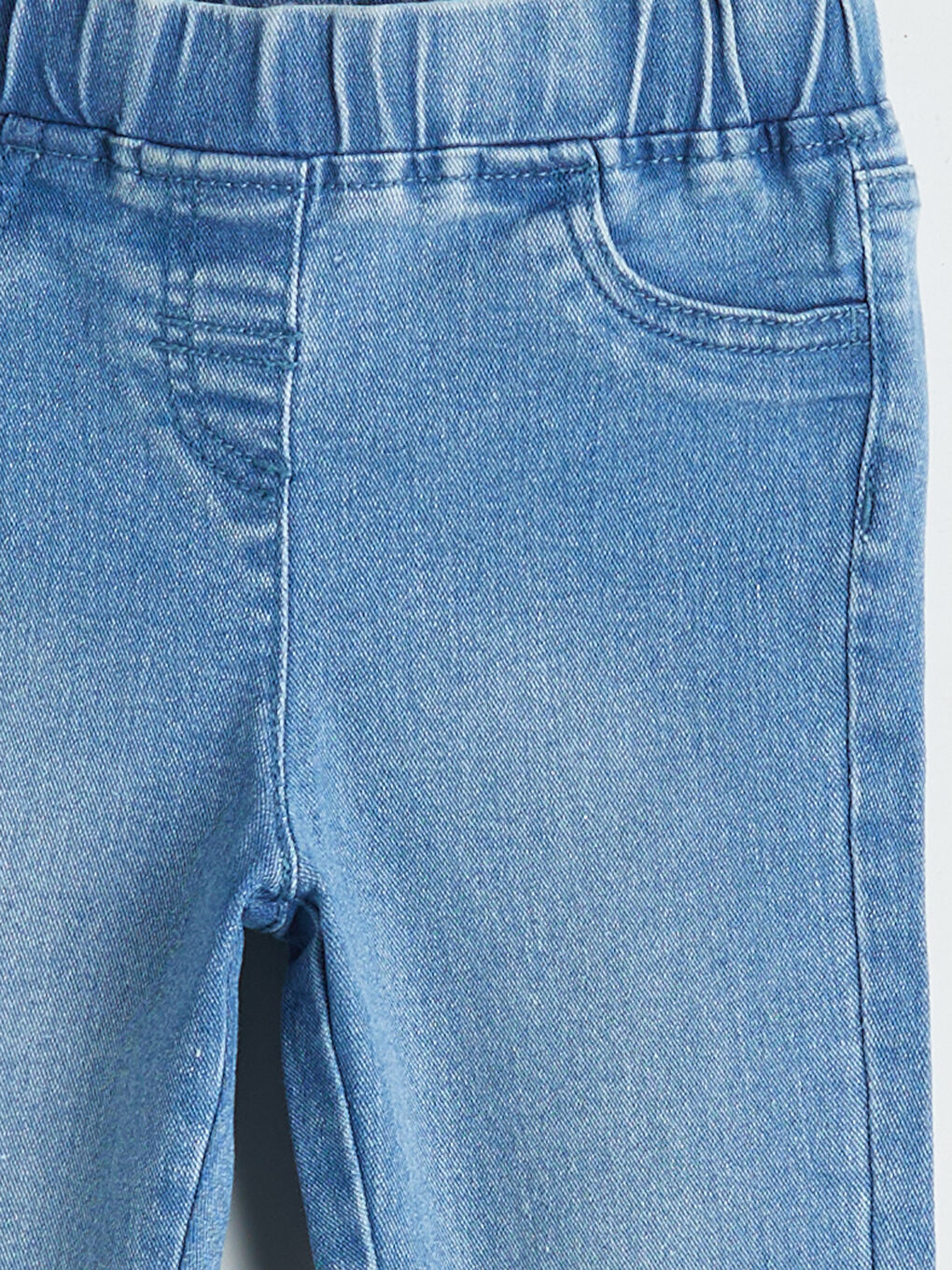 LCW baby Elasticated Waist Girls' Jeans -W5BC95Z1-507