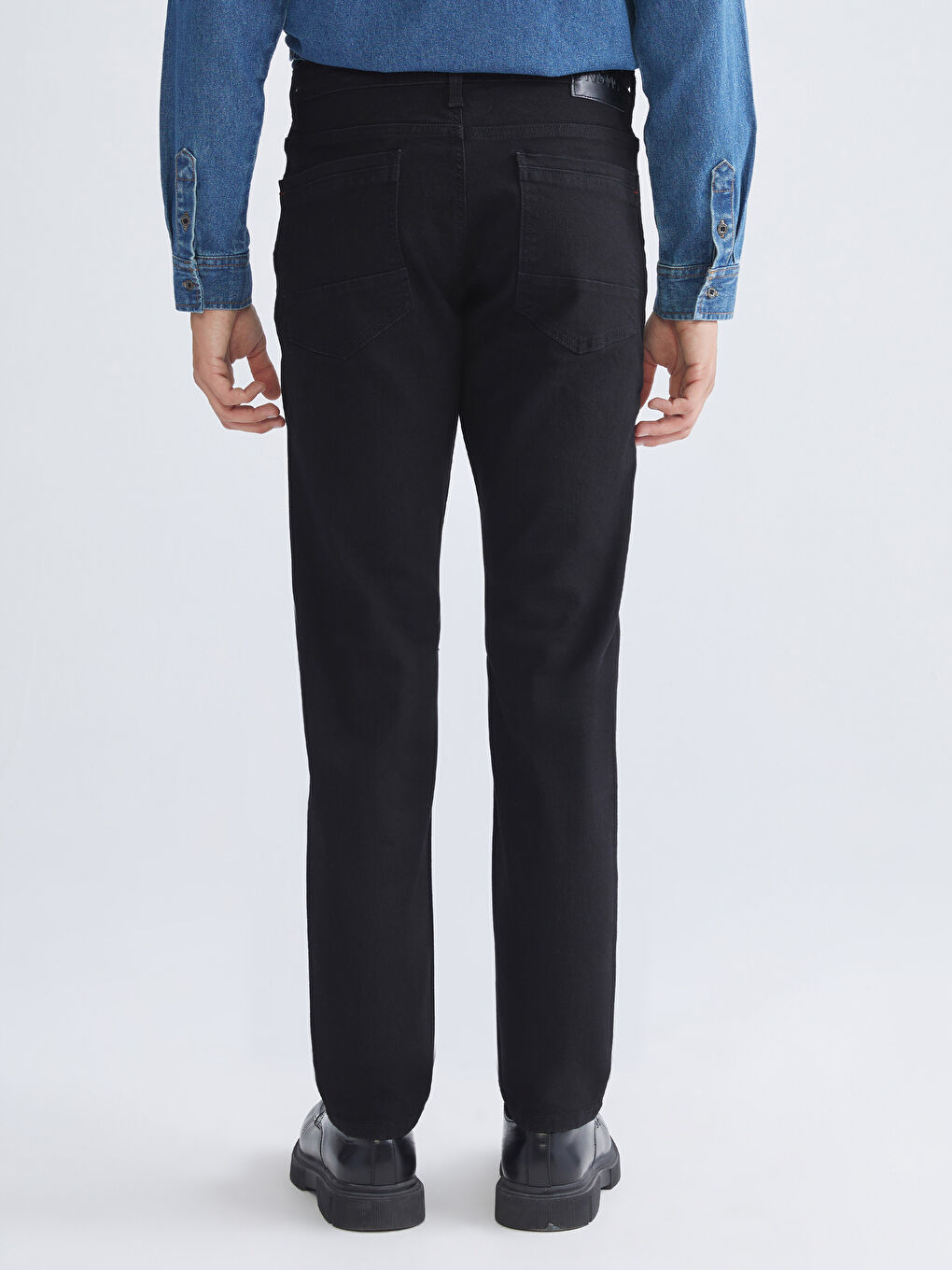 Siyah 750 Slim Fit Erkek Jean Pantolon-3