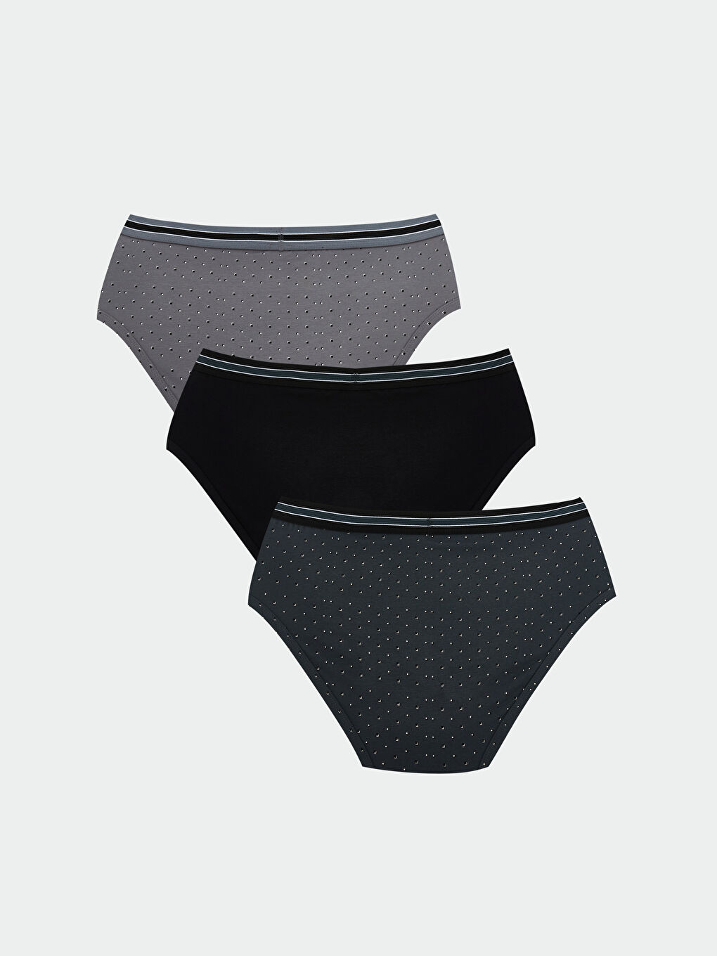 LC WAIKIKI Standard Size Cotton Flexible Men's Slip Briefs 3-pack -W5BD26Z8-LQ9