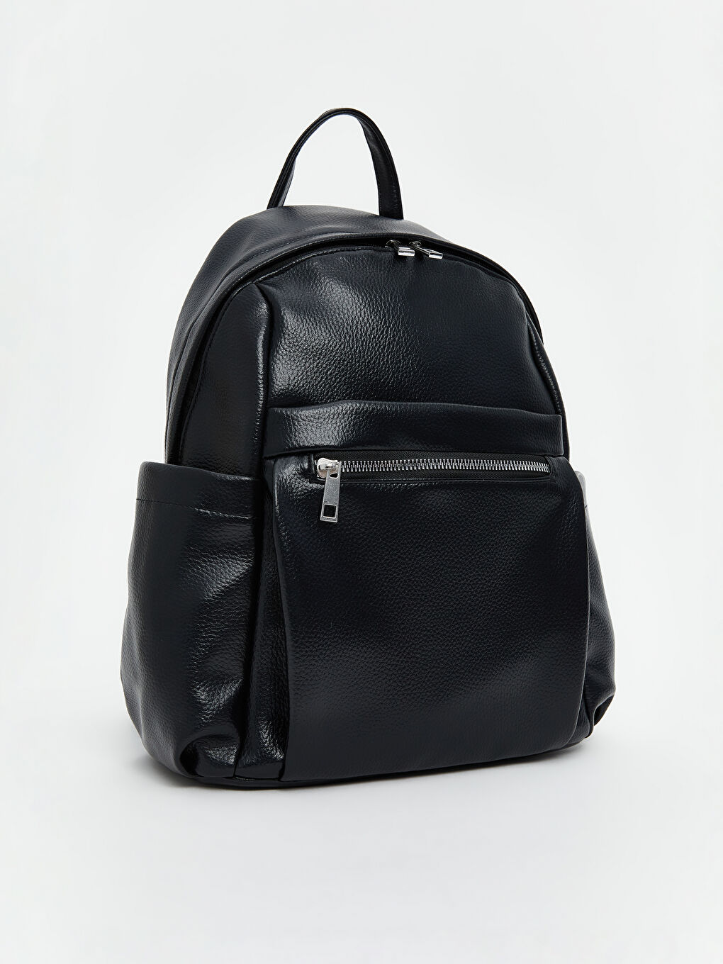 Leather Look Women's Backpack-1