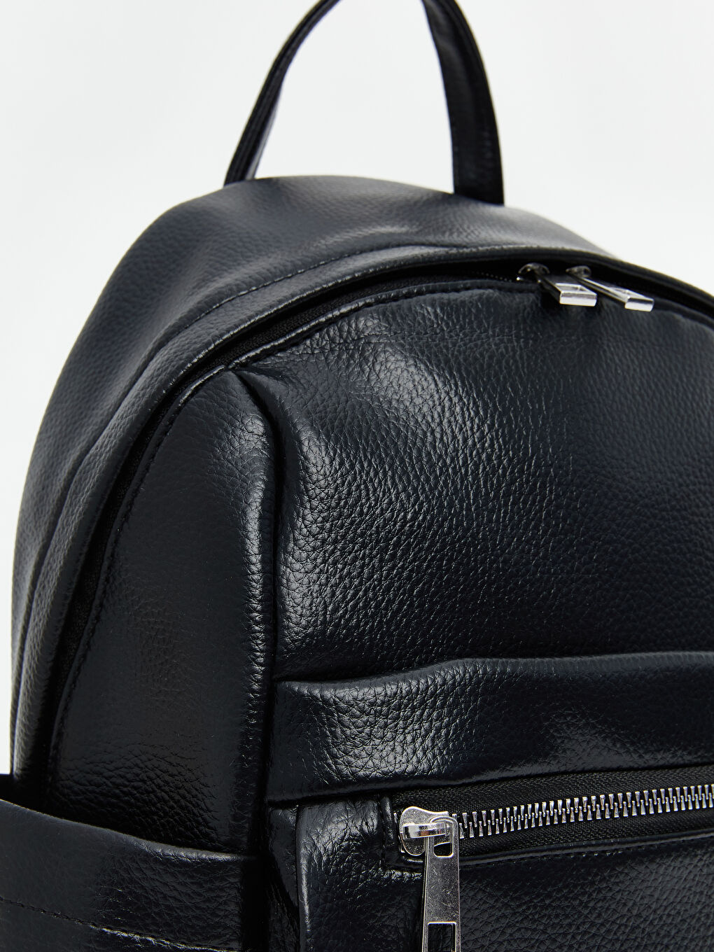 Leather Look Women's Backpack-3