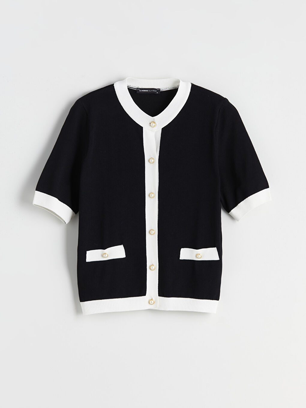 LCWAIKIKI Classic Crew Neck Women's Knitwear Cardigan -W5BD50Z8-CVL