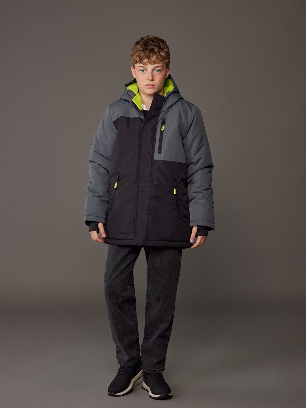 Kaput za dečake sa kapuljačom-4