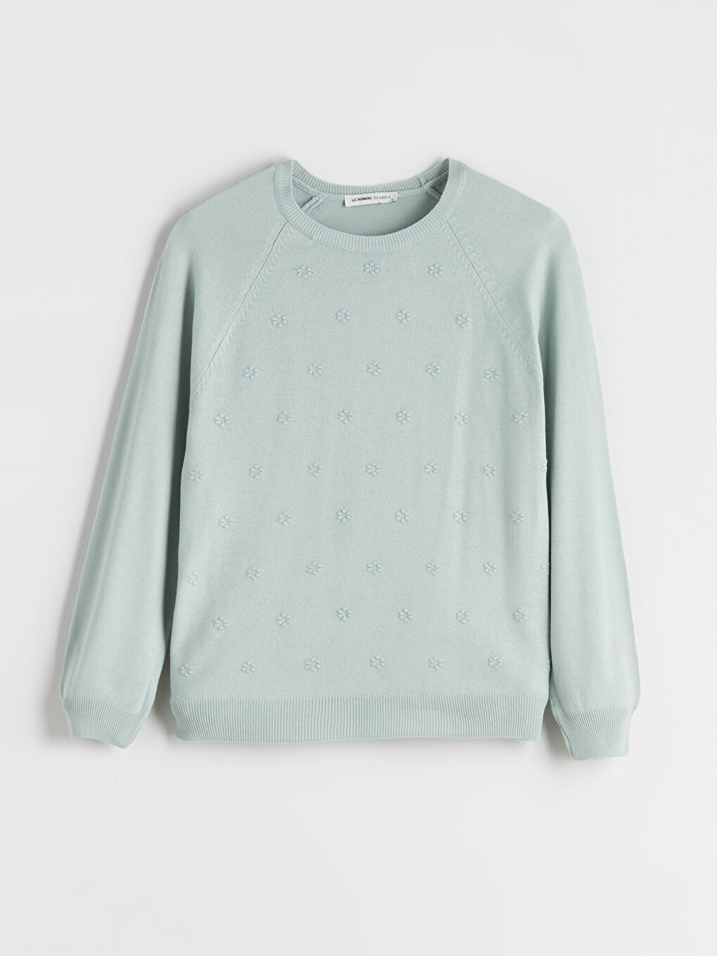 Crew Neck Floral Women's Knitwear Sweater-6