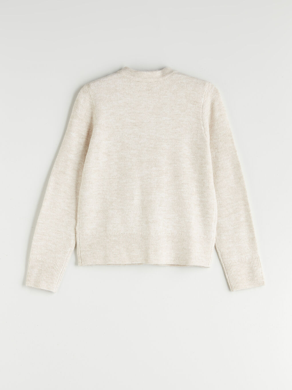 Crew Neck Women's Knitwear Cardigan-5