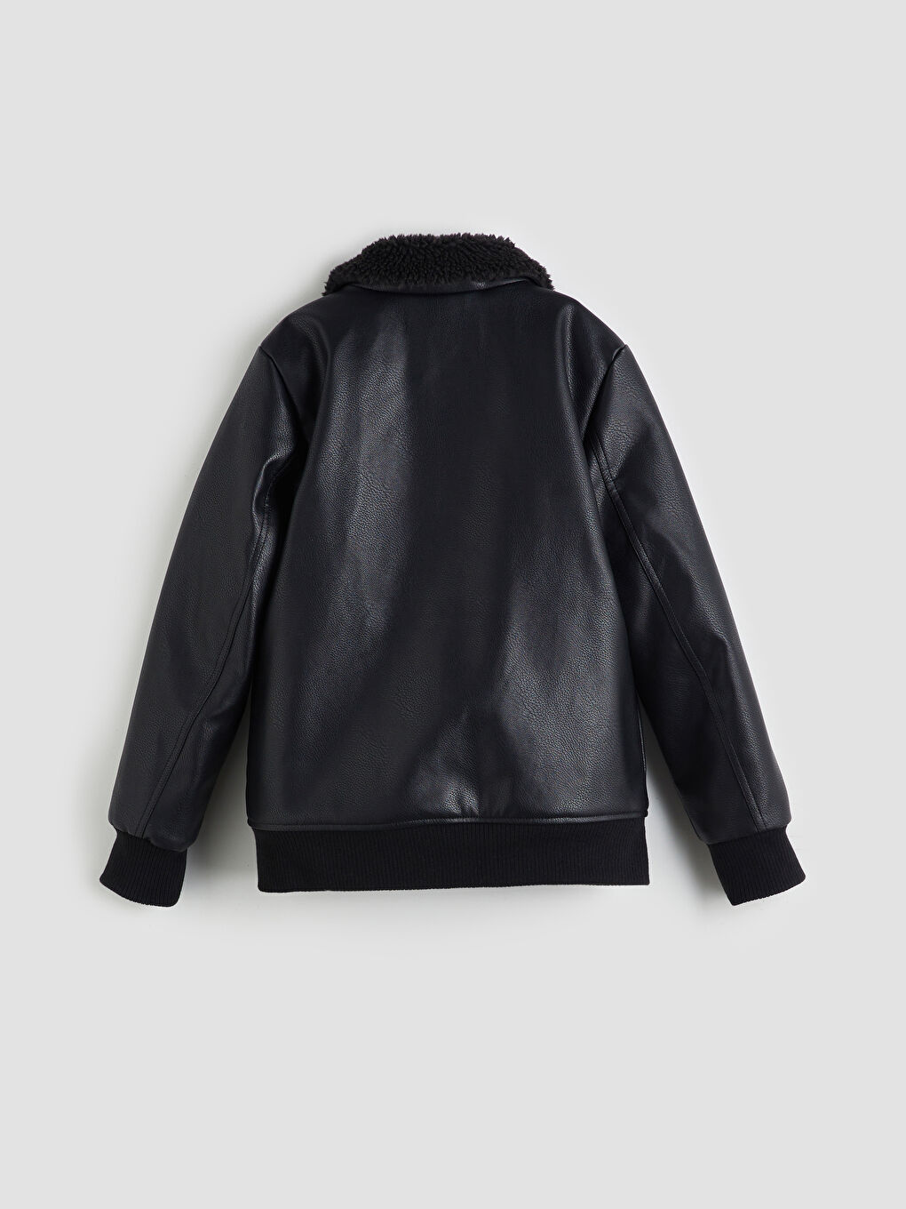 LCW Kids Faux Leather Boys' Jacket -W5BD76Z4-CVL