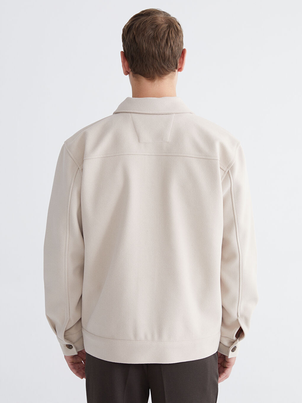 Regular Fit Men's Cachet Shirt Jacket-4