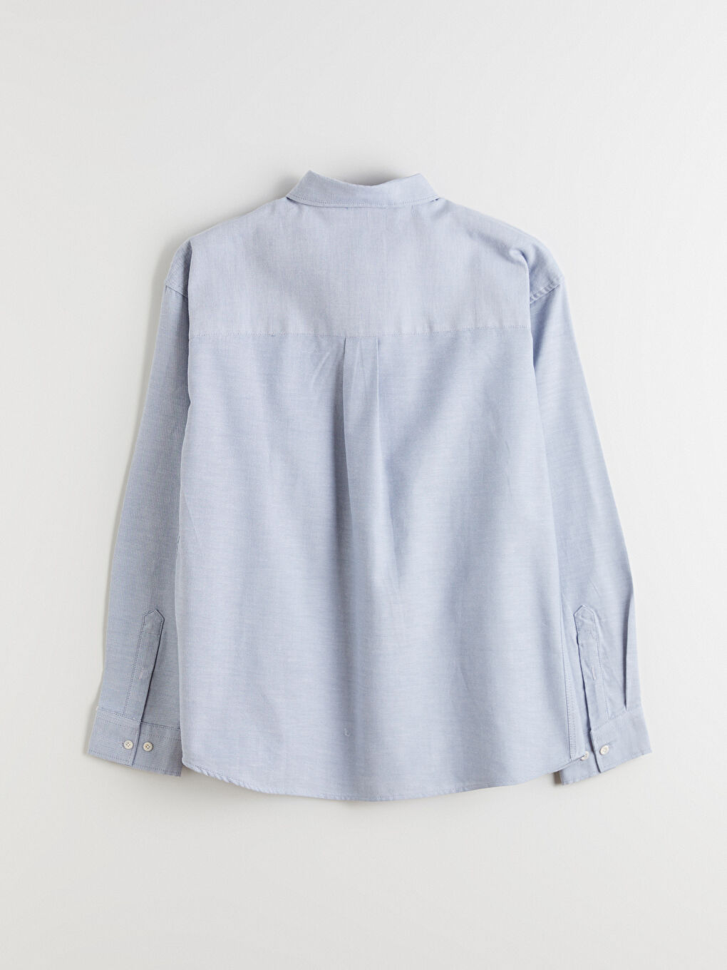 Relaxed Fit Long Sleeve Men's Shirt-10