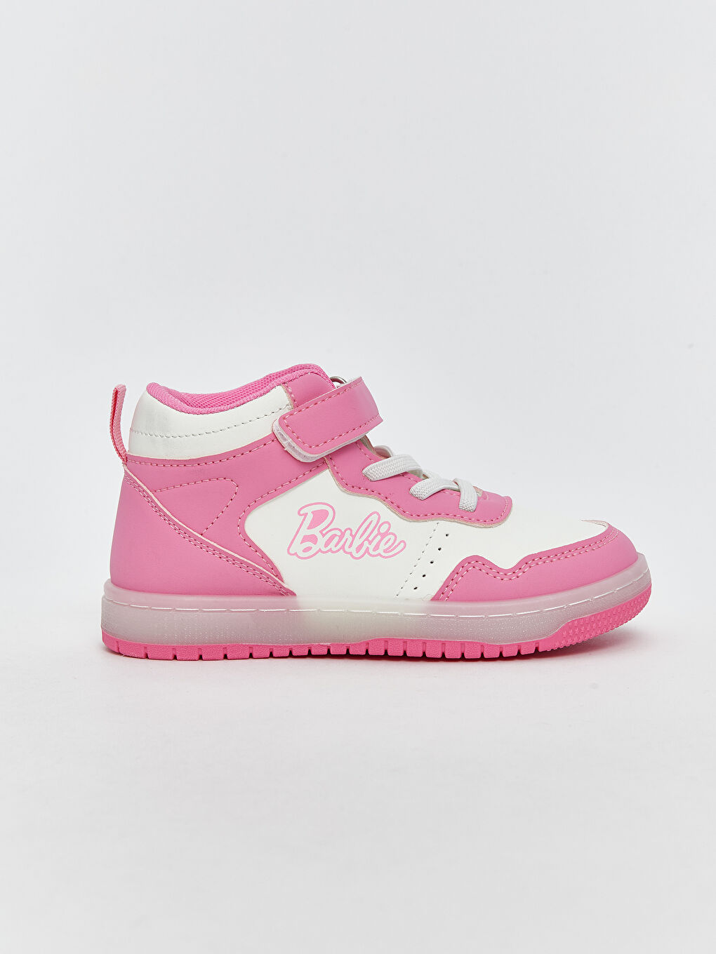 Bottes Bébé Fille avec Lacets et Velcro et Semelles Lumineuses-2