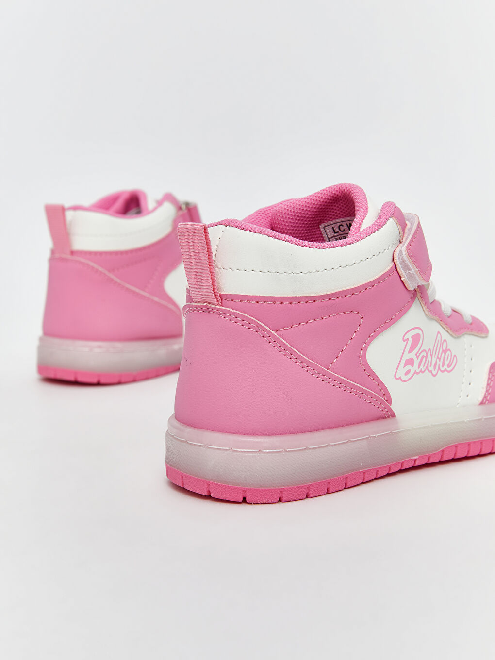 Bottes Bébé Fille avec Lacets et Velcro et Semelles Lumineuses-5
