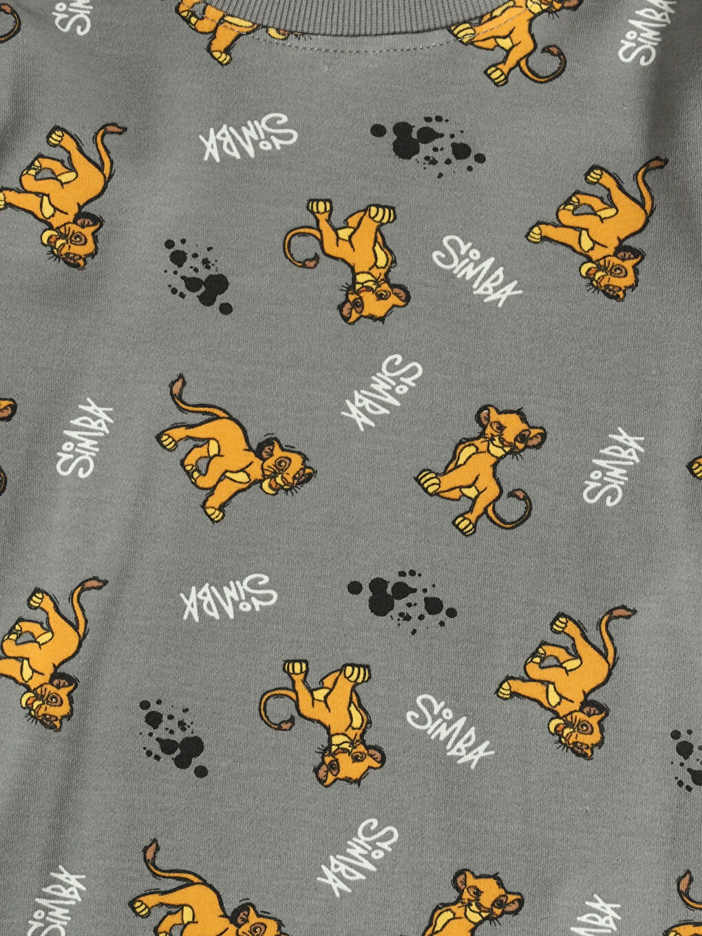 Crew Neck Boy's Pyjama Set-3