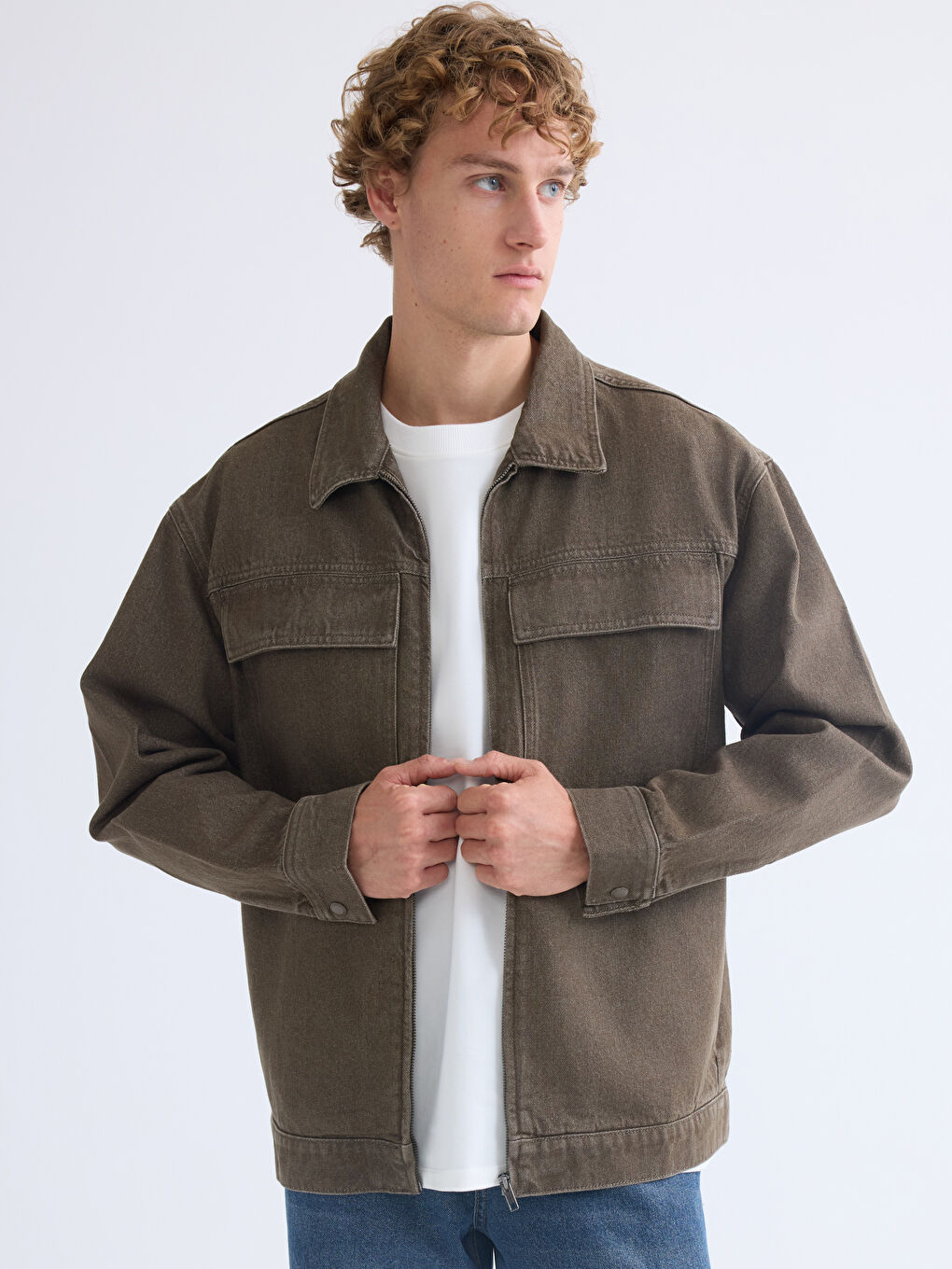 Oversize Men's Denim Jacket