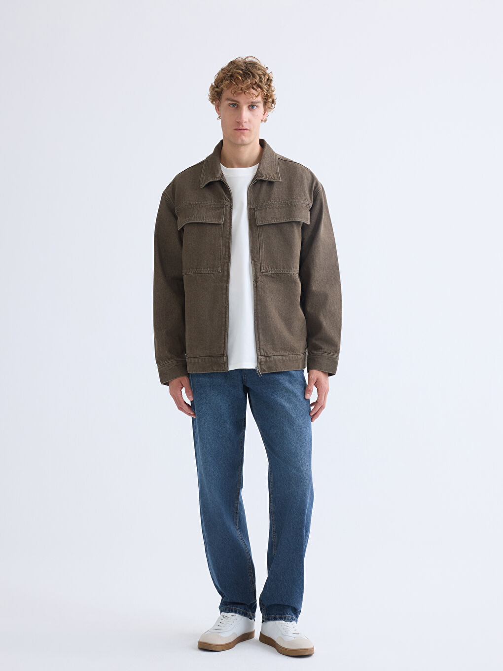 Oversize Men's Denim Jacket-1