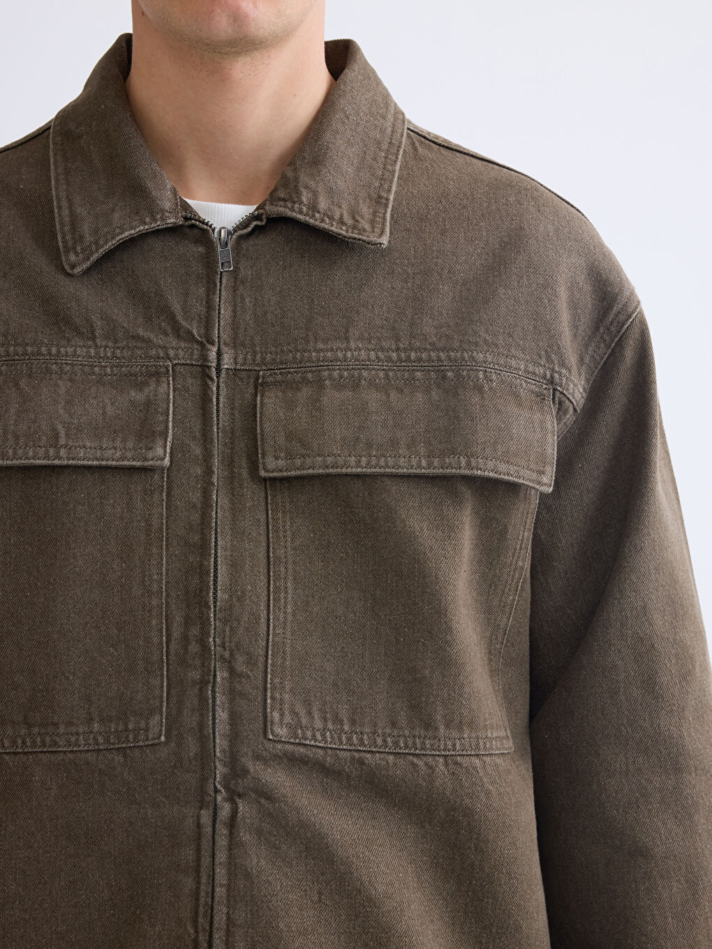 Oversize Men's Denim Jacket-2