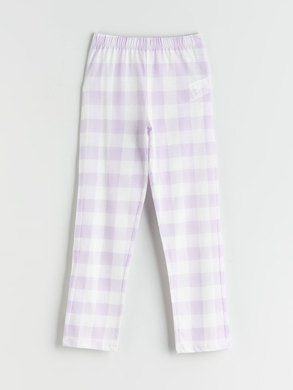 Crew Neck Girls' Pyjama Set-3