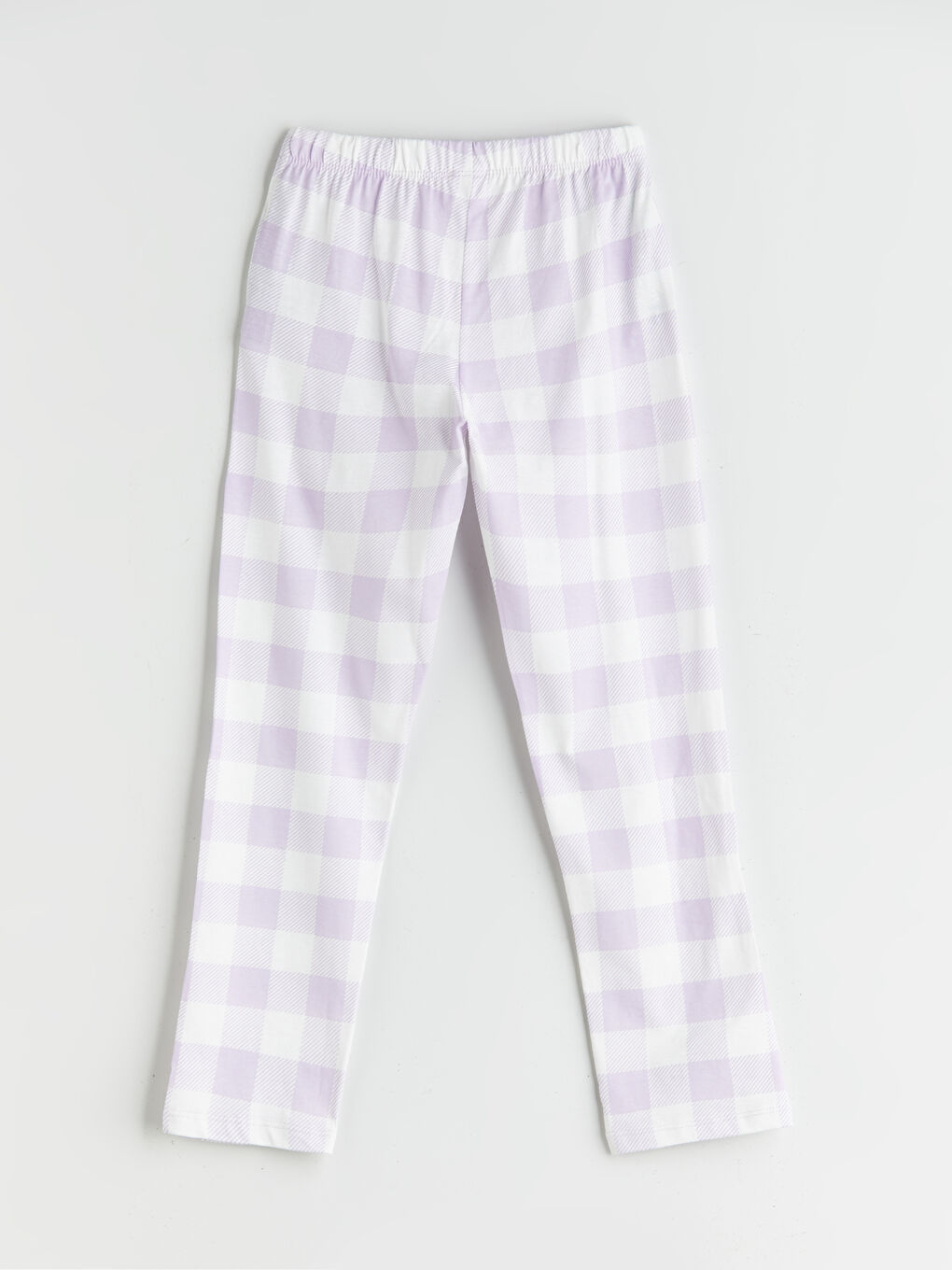 Crew Neck Girls' Pyjama Set-4