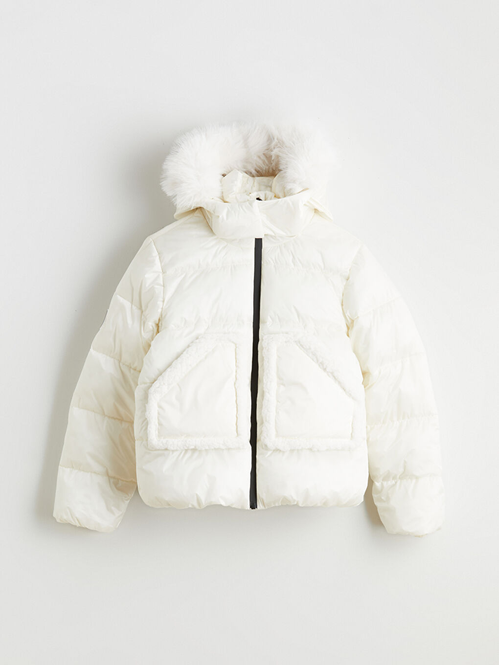 Hooded Girls' Ski Jacket-3