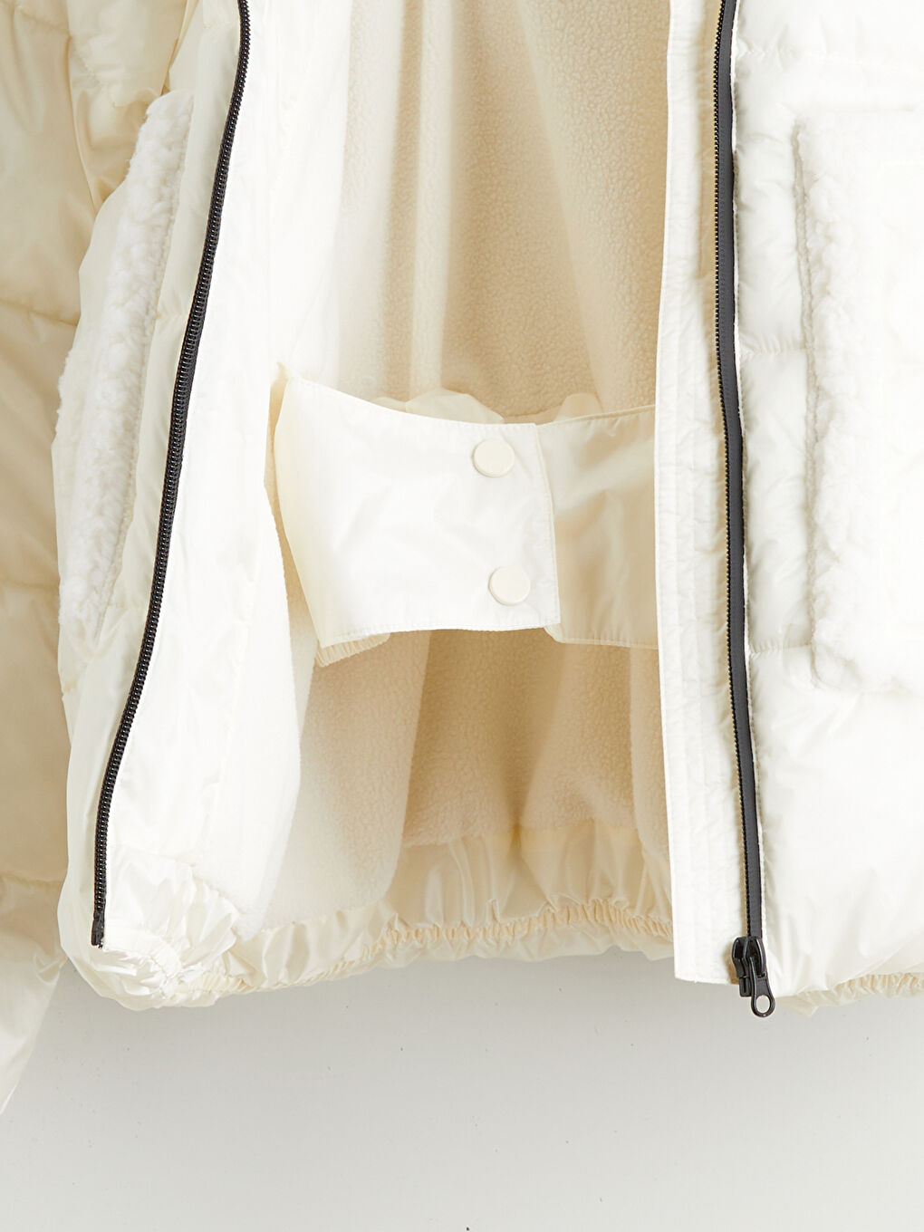 Hooded Girls' Ski Jacket-4