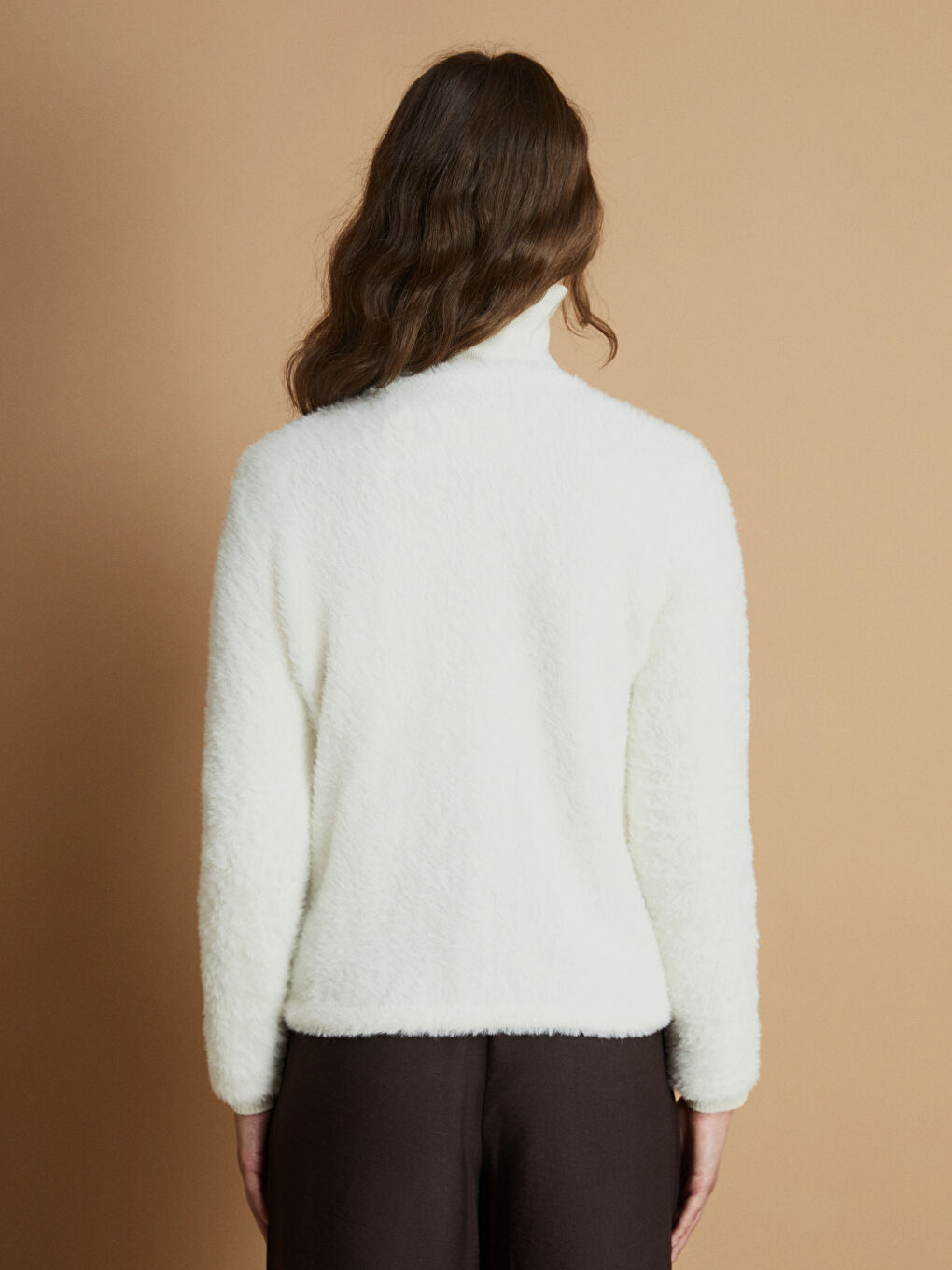 Crew Neck Women's Knitwear Cardigan-3