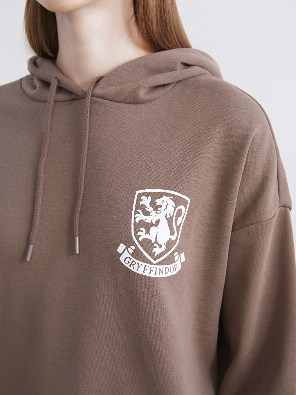 Harry Potter Printed Oversize Women's Thick Hoodie-2