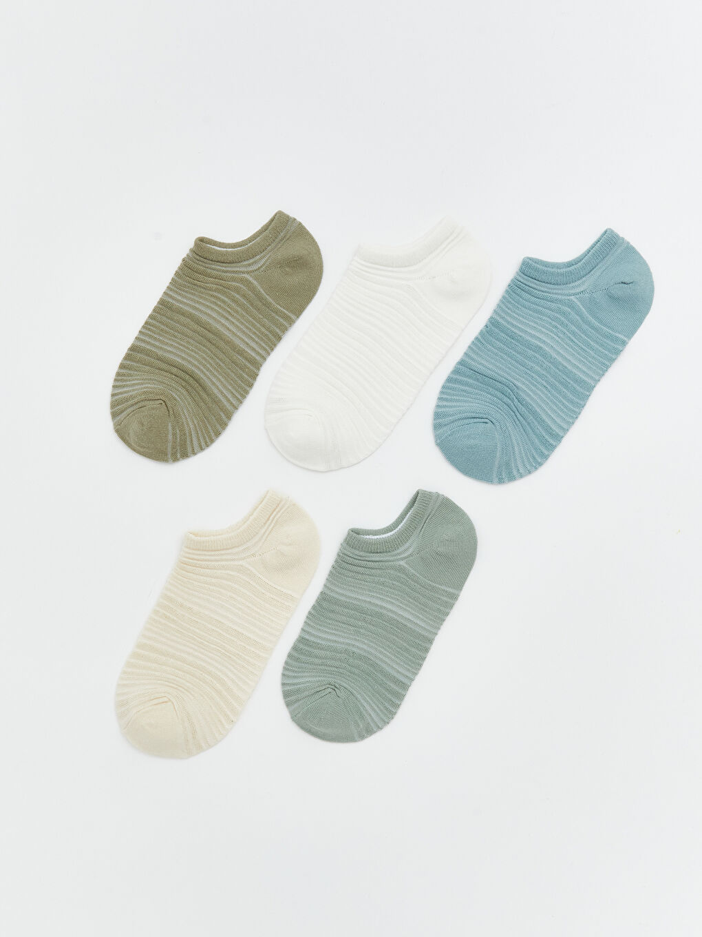 Women's Plain Trainer Socks 5 Pack